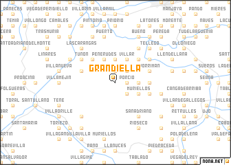 map of Grandiella