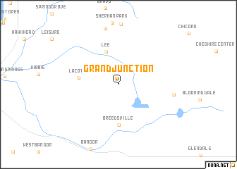 map of Grand Junction