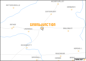 map of Grand Junction