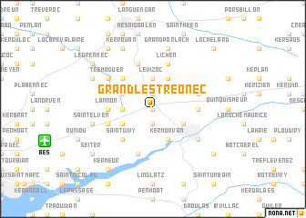 map of Grand Lestréonec