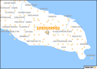map of Grand Mapou
