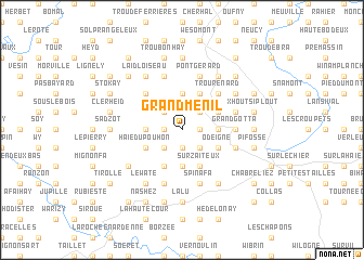 map of Grandmenil