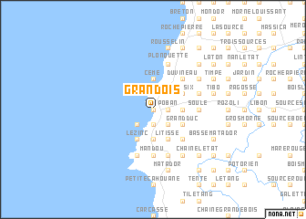 map of Grandois