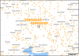 map of Grandov Do