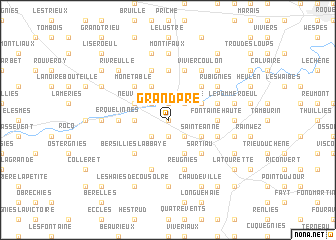 map of Grand Pré