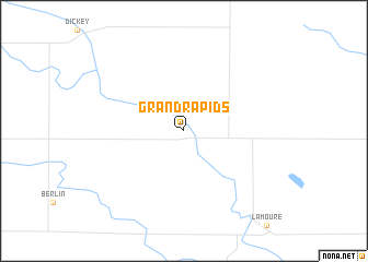 map of Grand Rapids
