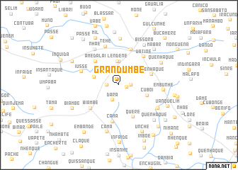 map of Grandumbé