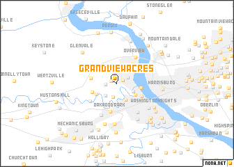 map of Grandview Acres