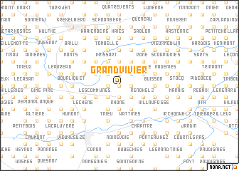 map of Grand Vivier