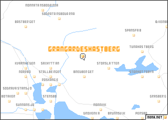 map of Grangärdes Hästberg