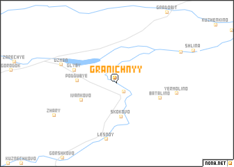 map of Granichnyy