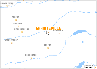 map of Graniteville