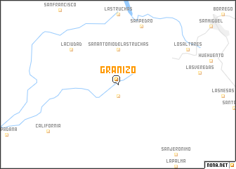 map of Granizo
