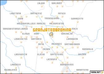 map of Granja Teobromina