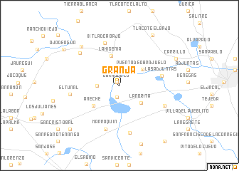 map of Granja