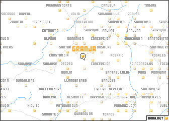 map of Granja