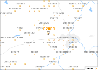 map of Grano