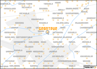 map of Grantpur