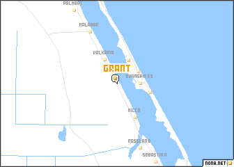 map of Grant