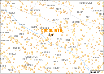 map of Graovišta