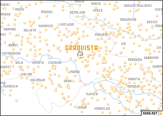 map of Graovišta