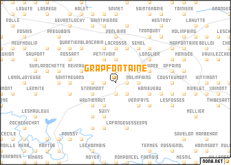 map of Grapfontaine