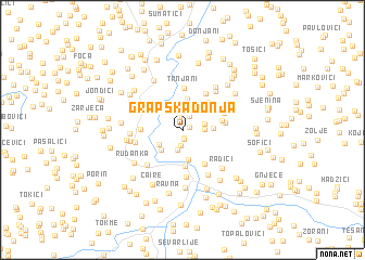 map of Grapska Donja