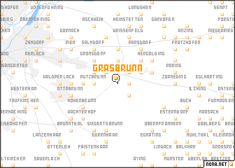 map of Grasbrunn