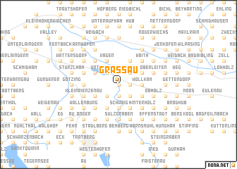 map of Grassau