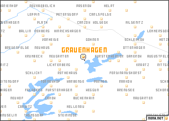 map of Grauenhagen