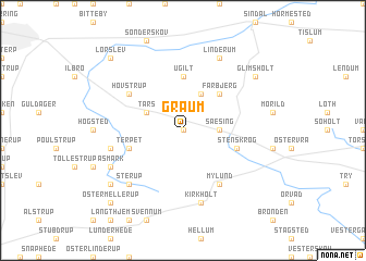 map of Graum
