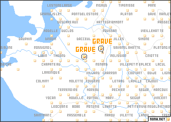 map of Gravé