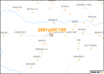 map of Gray Junction