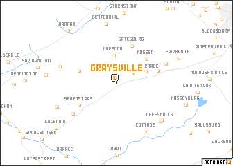 map of Graysville