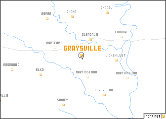 map of Graysville