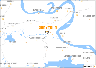 map of Graytown