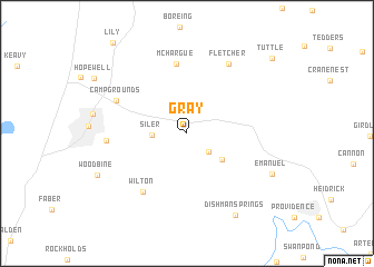 map of Gray