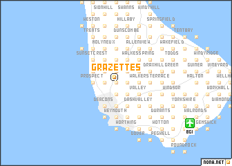 map of Grazettes