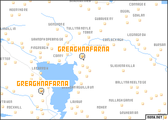map of Greaghnafarna