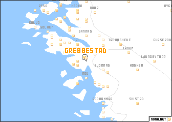 map of Grebbestad