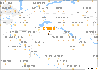 map of Grebs