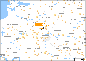 map of Grecalli