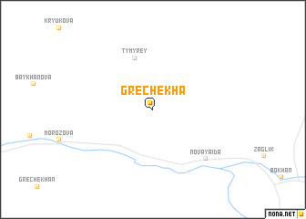 map of Grechekha