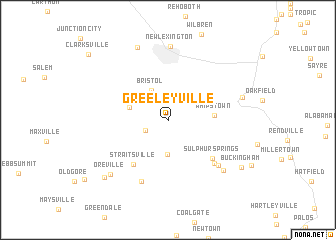 map of Greeleyville