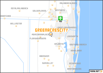 map of Greenacres City