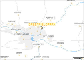 map of Greenfield Park