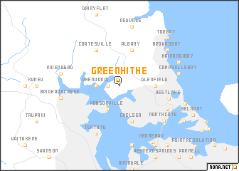 map of Greenhithe