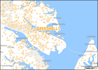 map of Greenholly