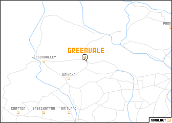 map of Greenvale