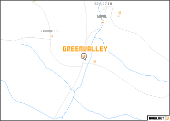 map of Green Valley